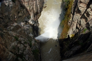 The Spillway below the dam